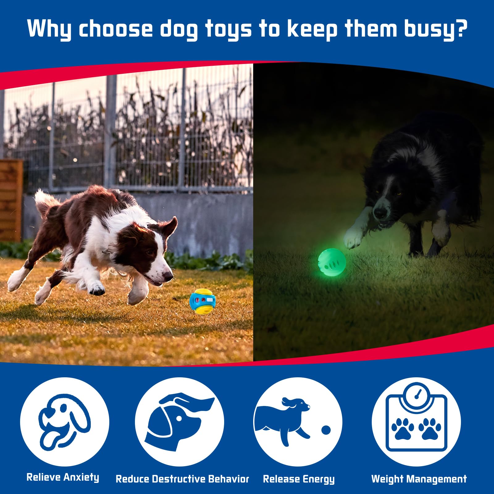 KGPERGU durable rubber dog toy stands up to chewing and energy release