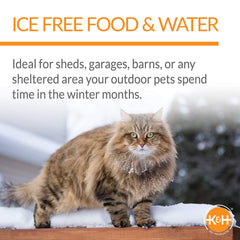 K&H dishwasher-safe bowls for quick outdoor cleaning after meals