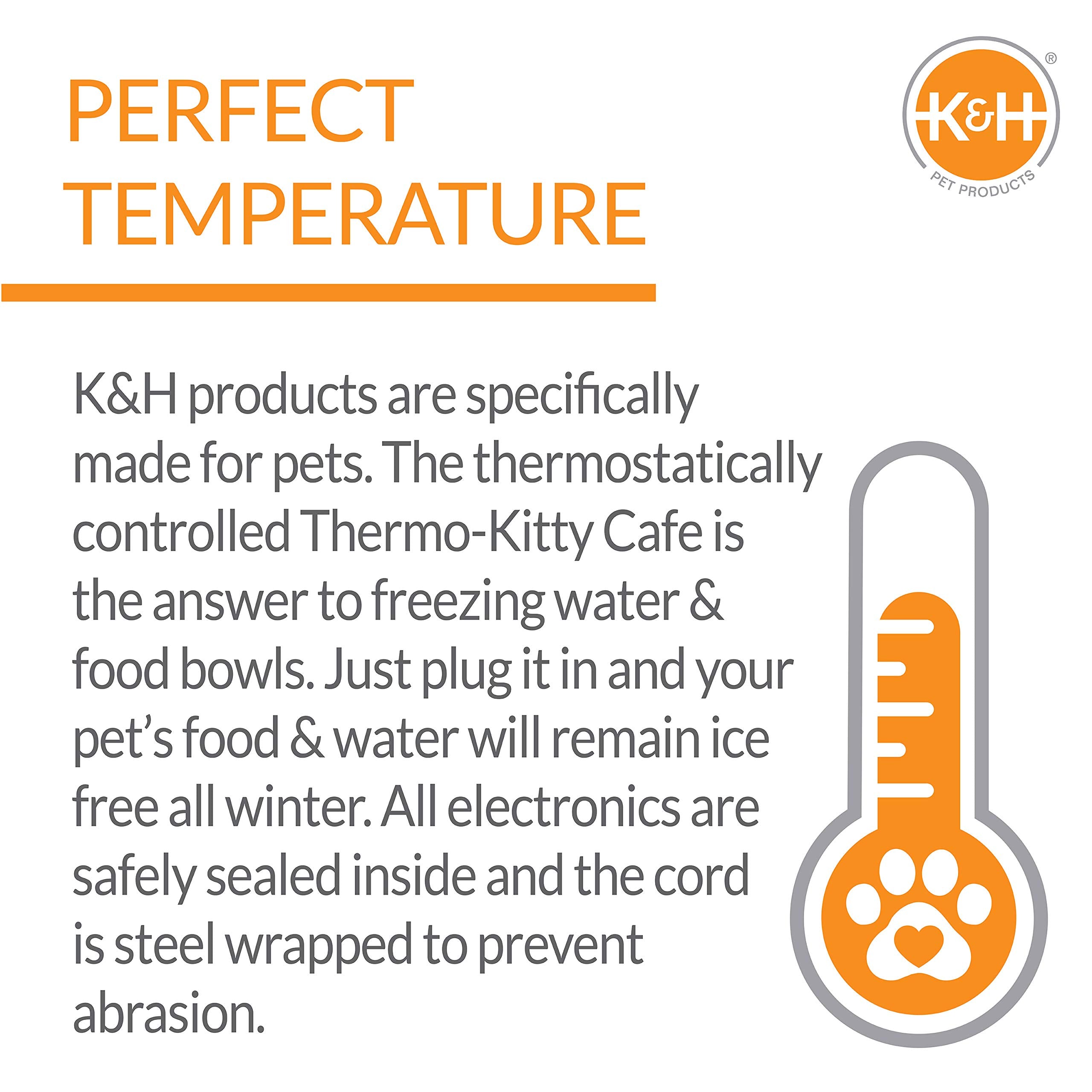 K&H safety-listed label close-up confirming safety certification