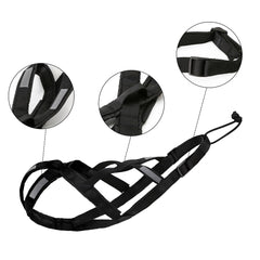 KH866 reflective strips on harness enhancing night safety and visibility
