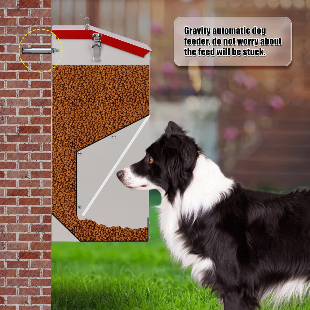 KHEARPSL handles on both sides simplify relocation and repositioning of the feeder