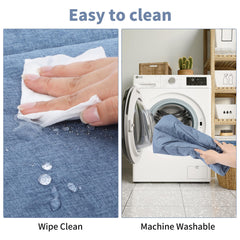 KHONSU PET dog travel mat scratch-resistant fabric handles daily wear.