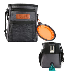 KHPR dog treat pouch open compartment for quick treat access during walks