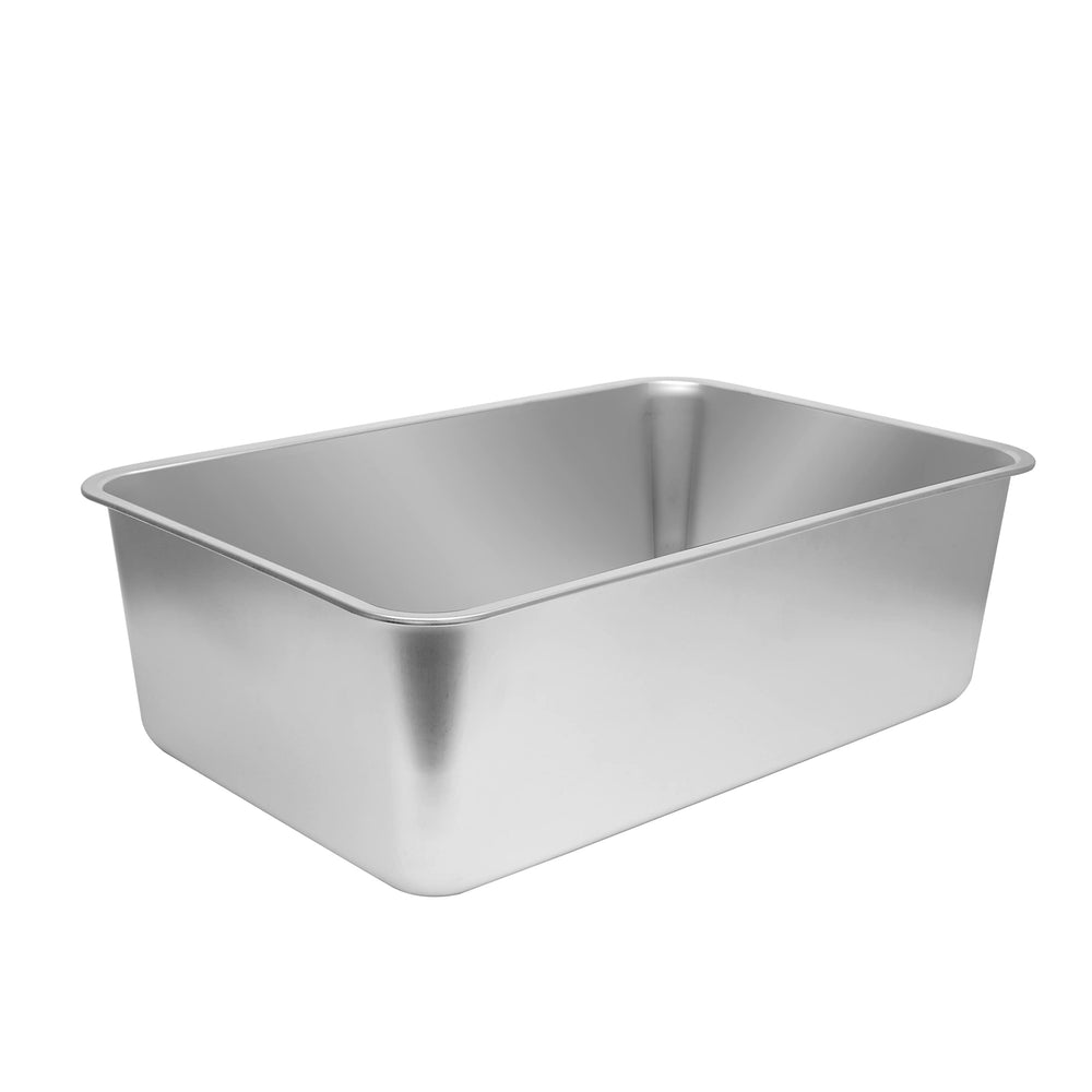 Kichwit sanitary stainless design emphasizes easy sanitation compared to plastic alternatives.