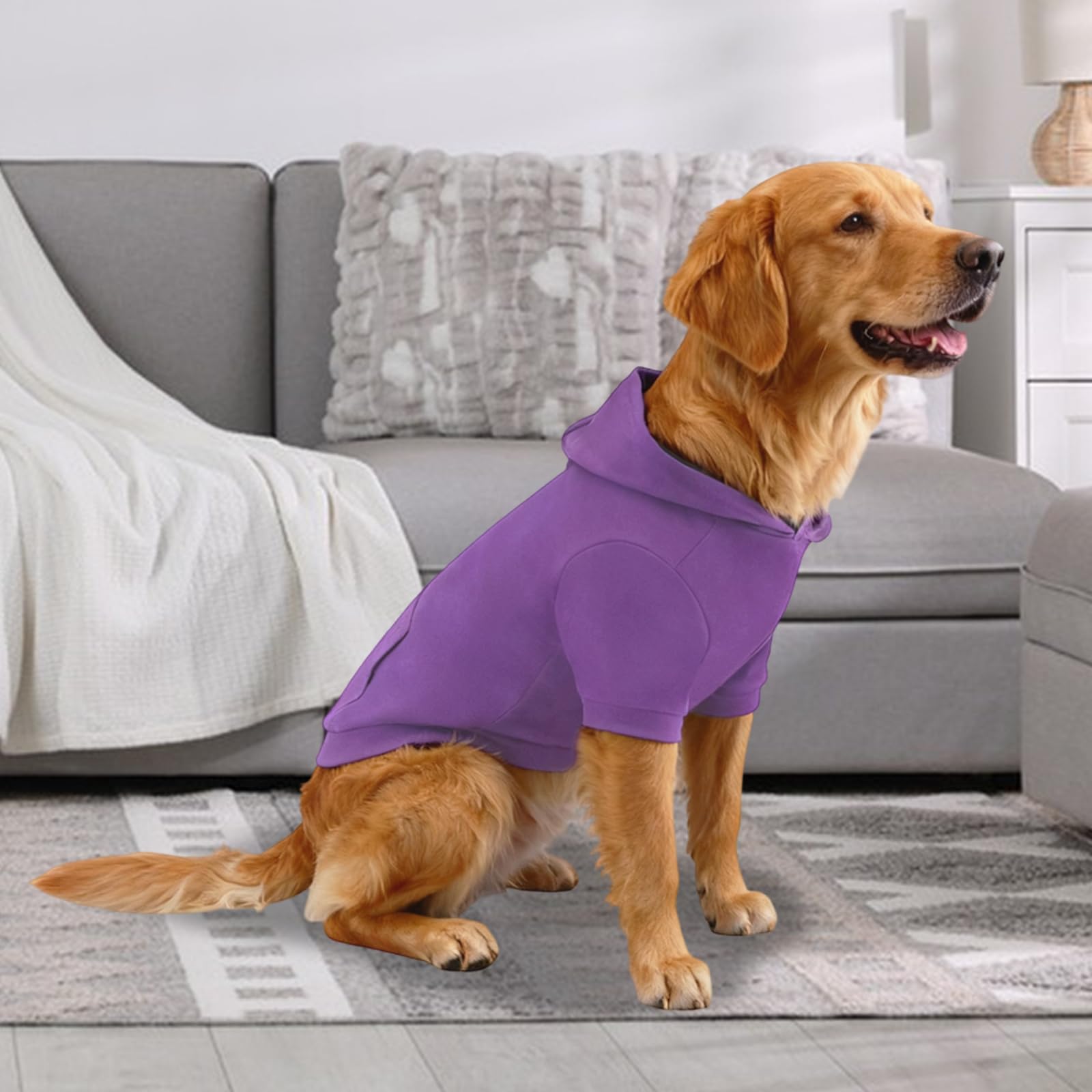 Kickred Basic Dog Hoodie size chart XL helps ensure a confident fit