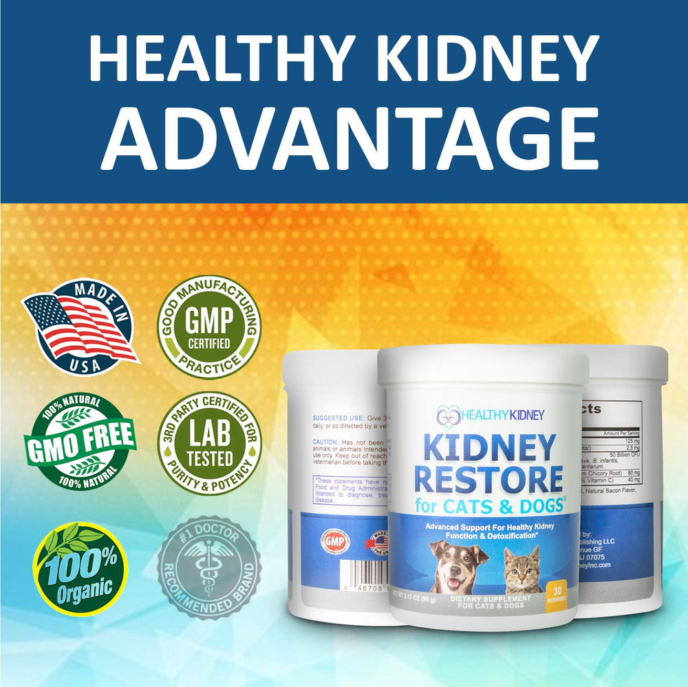 Kidney Restore coat shine improved shows potential vitality benefits with regular use