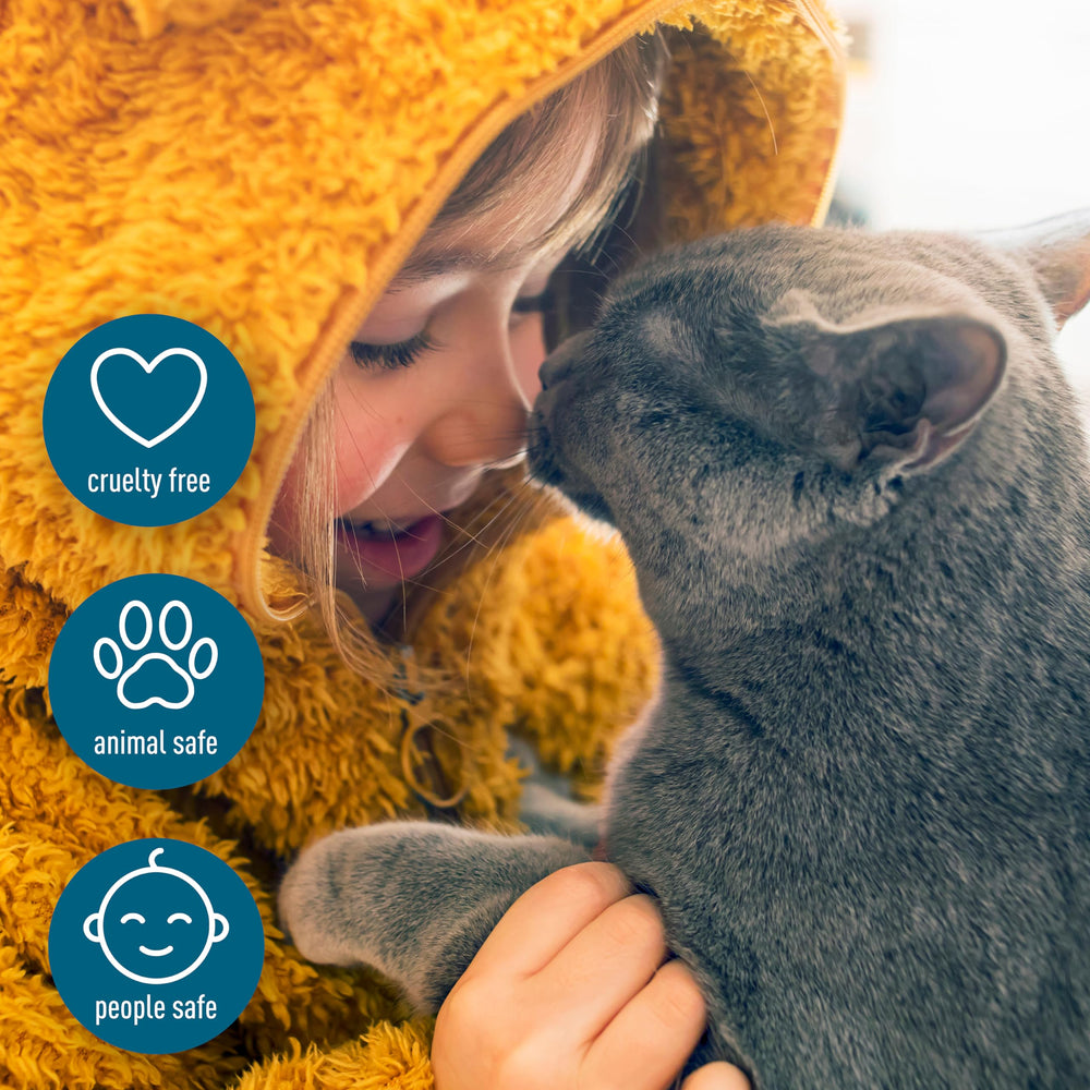 KIDS 'N' PETS stain remover is non-toxic and plant-safe for homes with kids.
