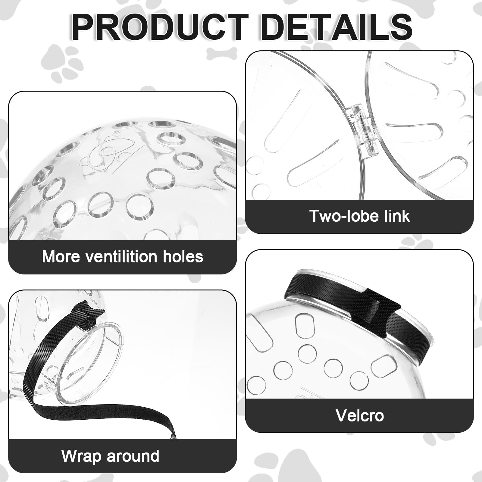 Kifmurase cat ventilation-holes-breathable design improves airflow and comfort.