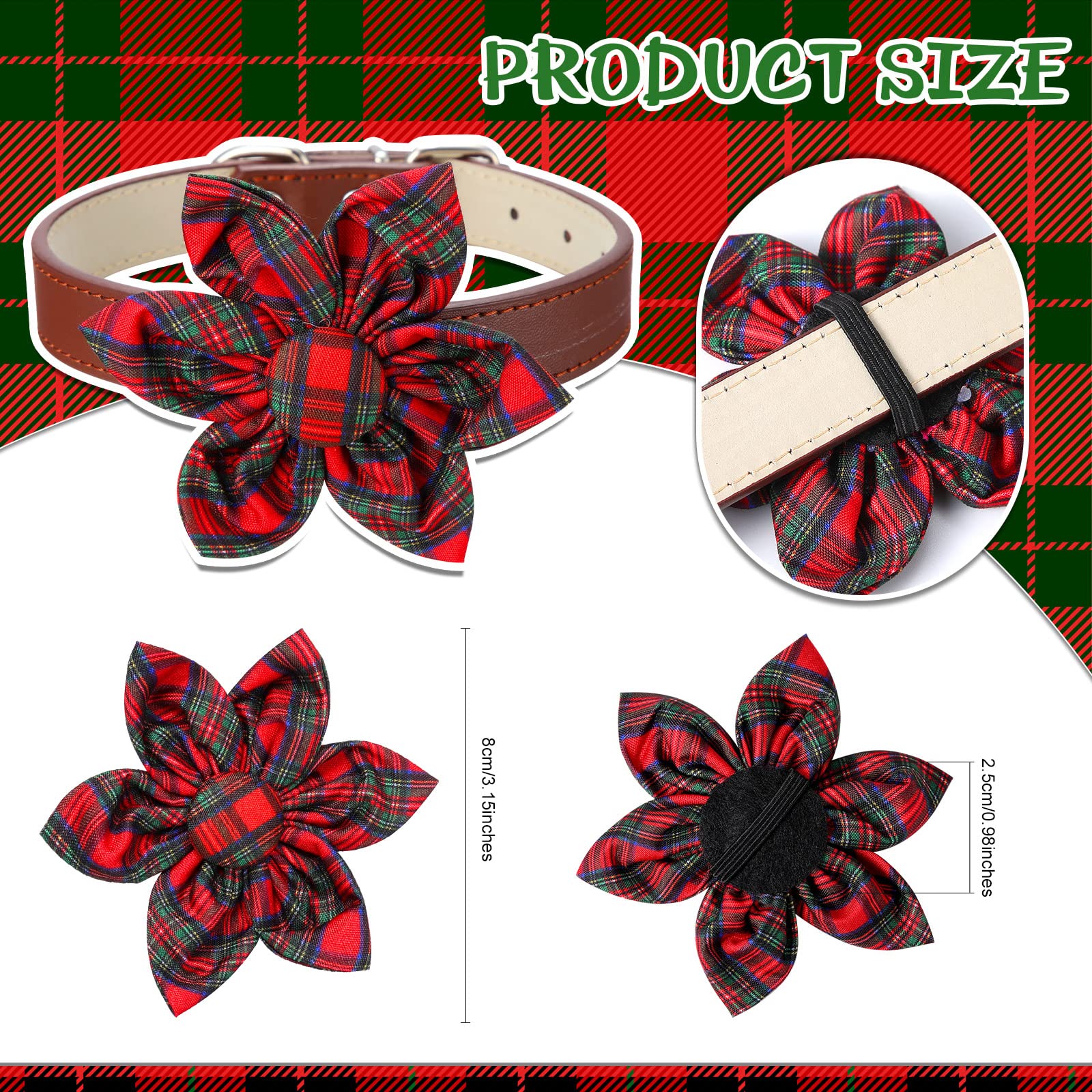 Kigeli plaid collar flower collection 03 showcases diverse patterns for cute looks