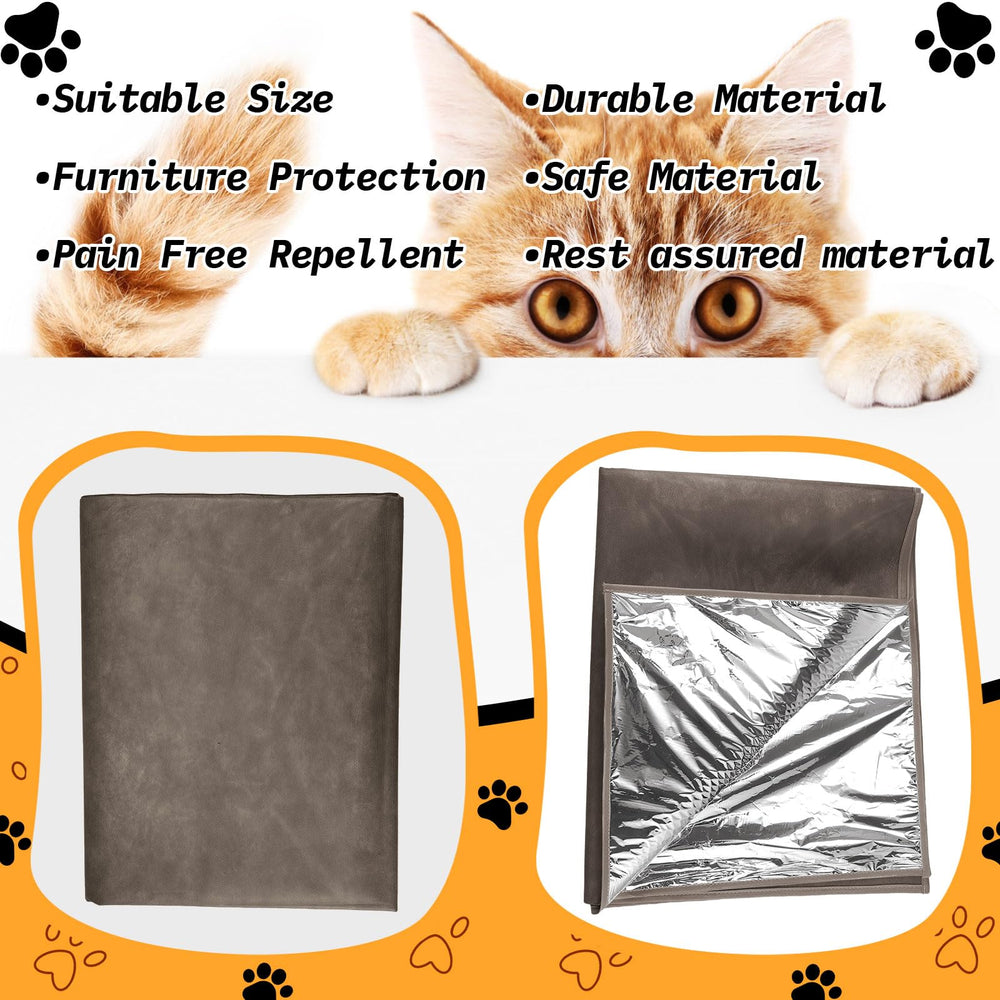 Kigley brown pet deterrent mat highlights durable materials for lasting use
