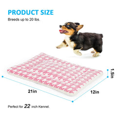 Kigmmro dog bed mat reversible star-side adds decorative charm and breathable comfort