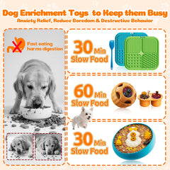 KILIN dog enrichment lick ball demonstrates puzzle challenge that sparks problem-solving during treats