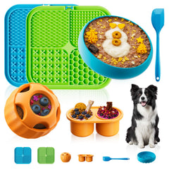 KILIN dog enrichment lick mat setup promotes slow, engaging meals and brain-boosting play