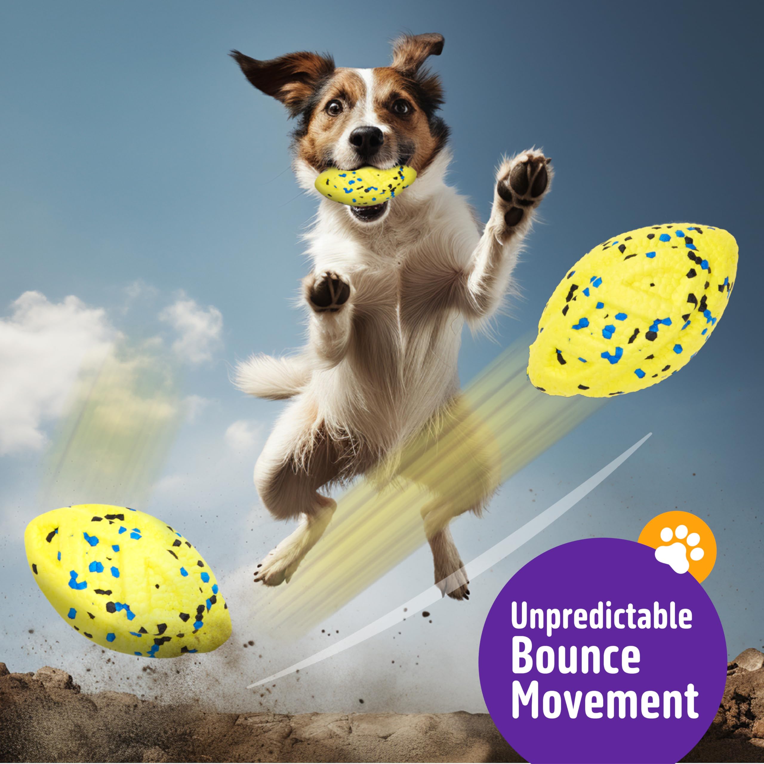 Kimee dog balls tug toy in use demonstrates interactive play and fetch