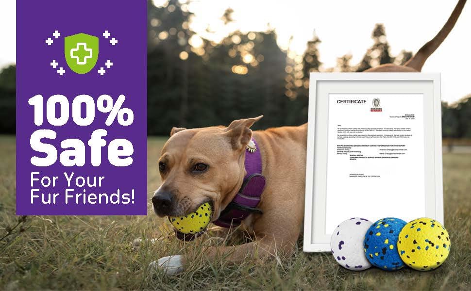 Kimee dog balls warranty-60-days provides reassurance if issues arise.