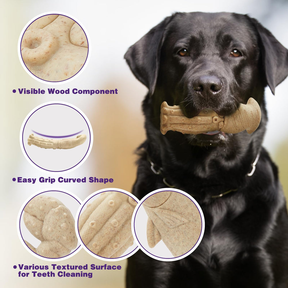 Kimee nylon teeth-cleaning toy, safe chew supports oral hygiene.