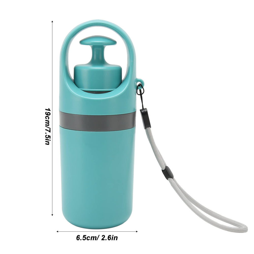 KIMISS portable design fits in hand or on a leash for outdoor walks.