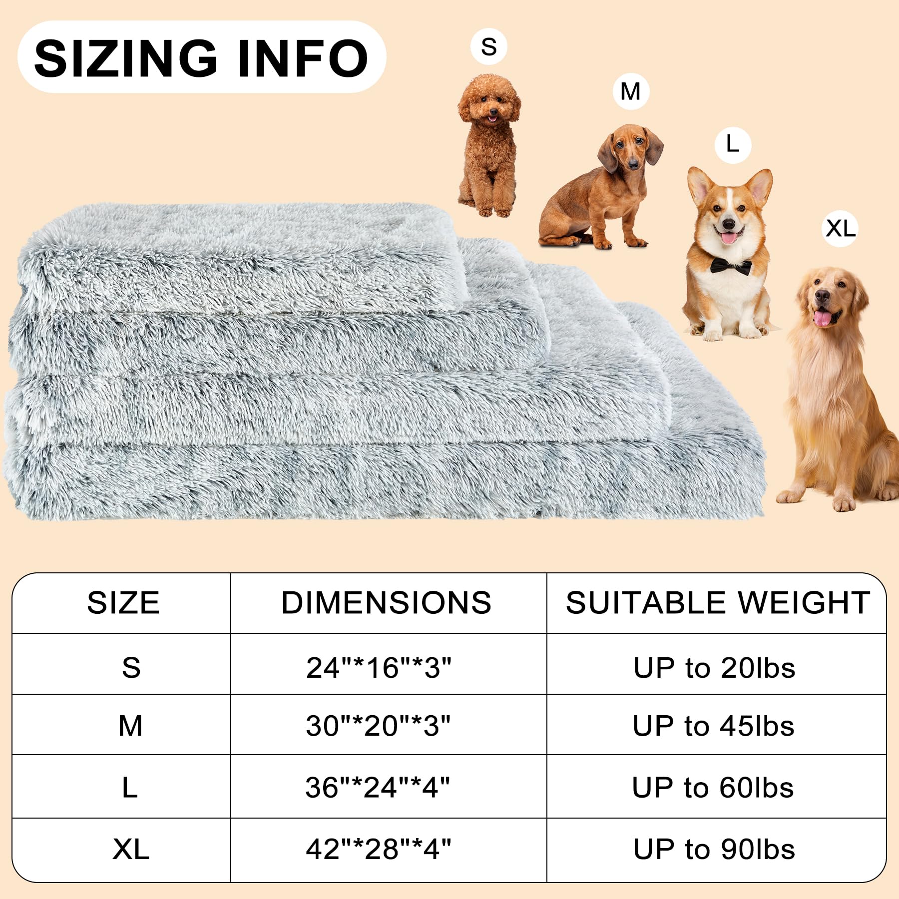 Kimpets-grey-orthopedic-dog-bed blends with home decor while providing comfort