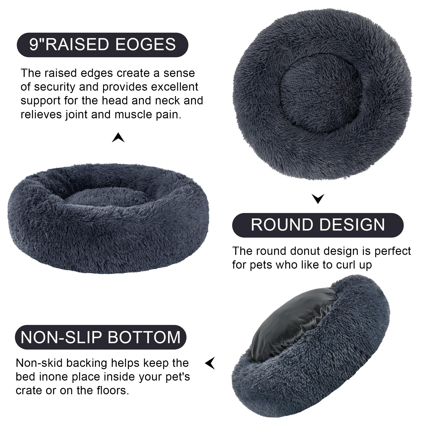 Kimpets washable-dog-bed shown as machine-washable for easy cleanups after adventures.