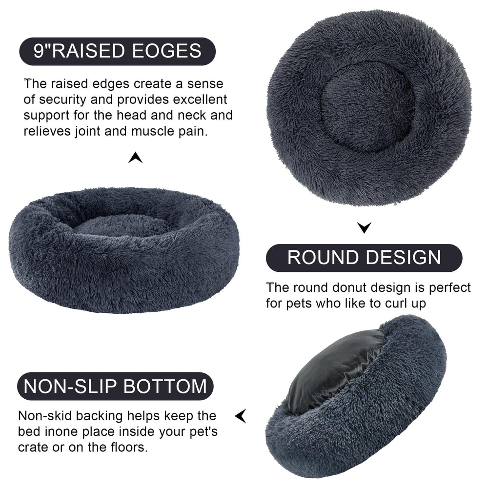Kimpets washable-dog-bed shown as machine-washable for easy cleanups after adventures.