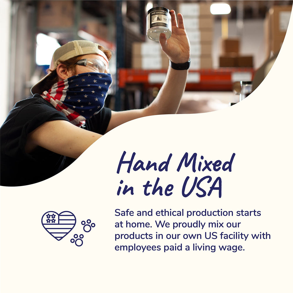 kin+kind usa-made label emphasizes premium vet-formulated pet vitamins