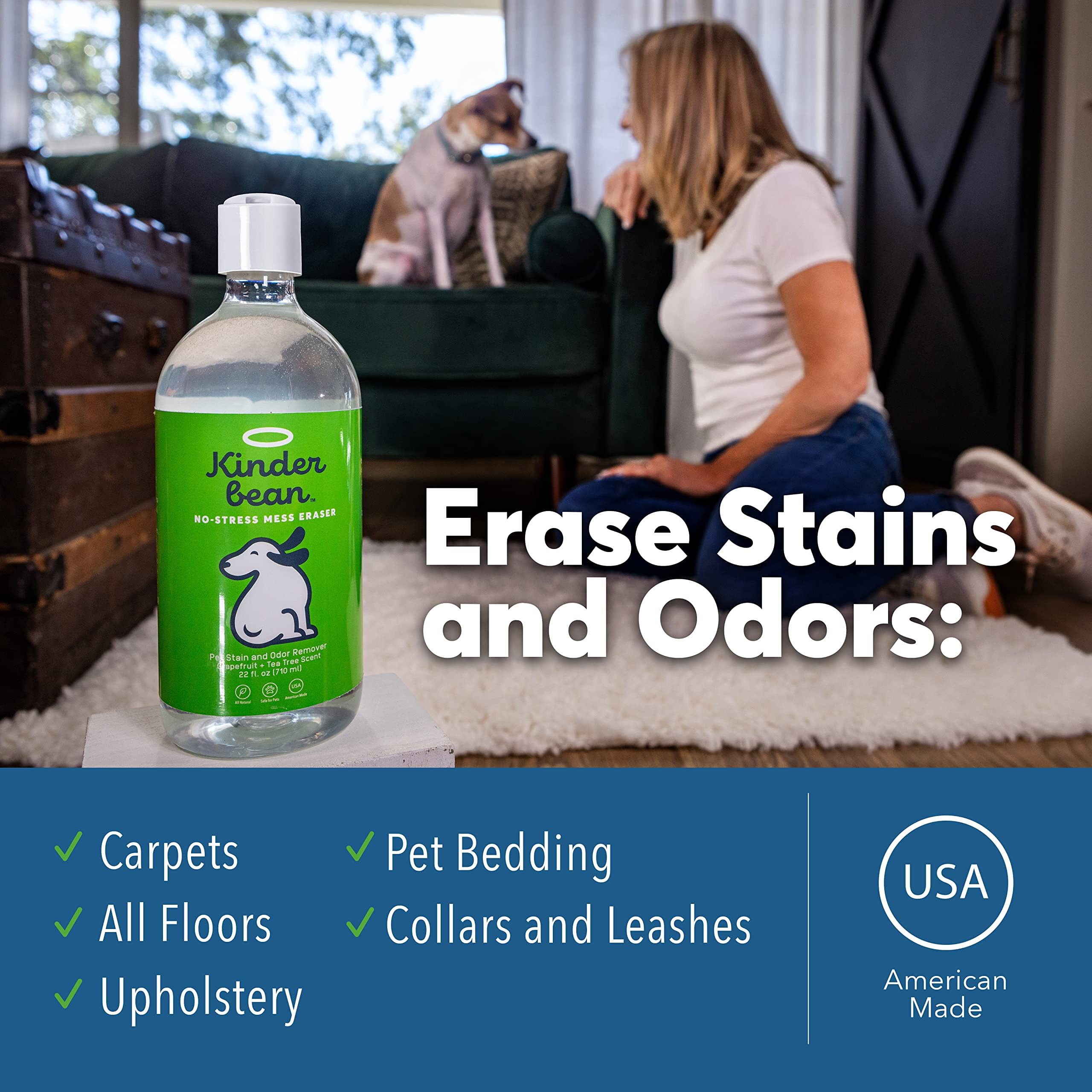 Kinderbean enzyme-bio-active-formula closeup highlights plant-based cleaning power.