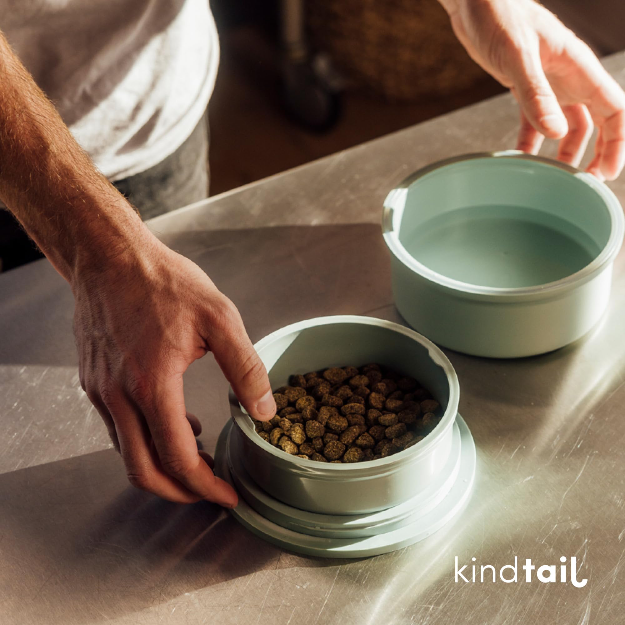 KindTail bowls are microwave and dishwasher safe for simple care.