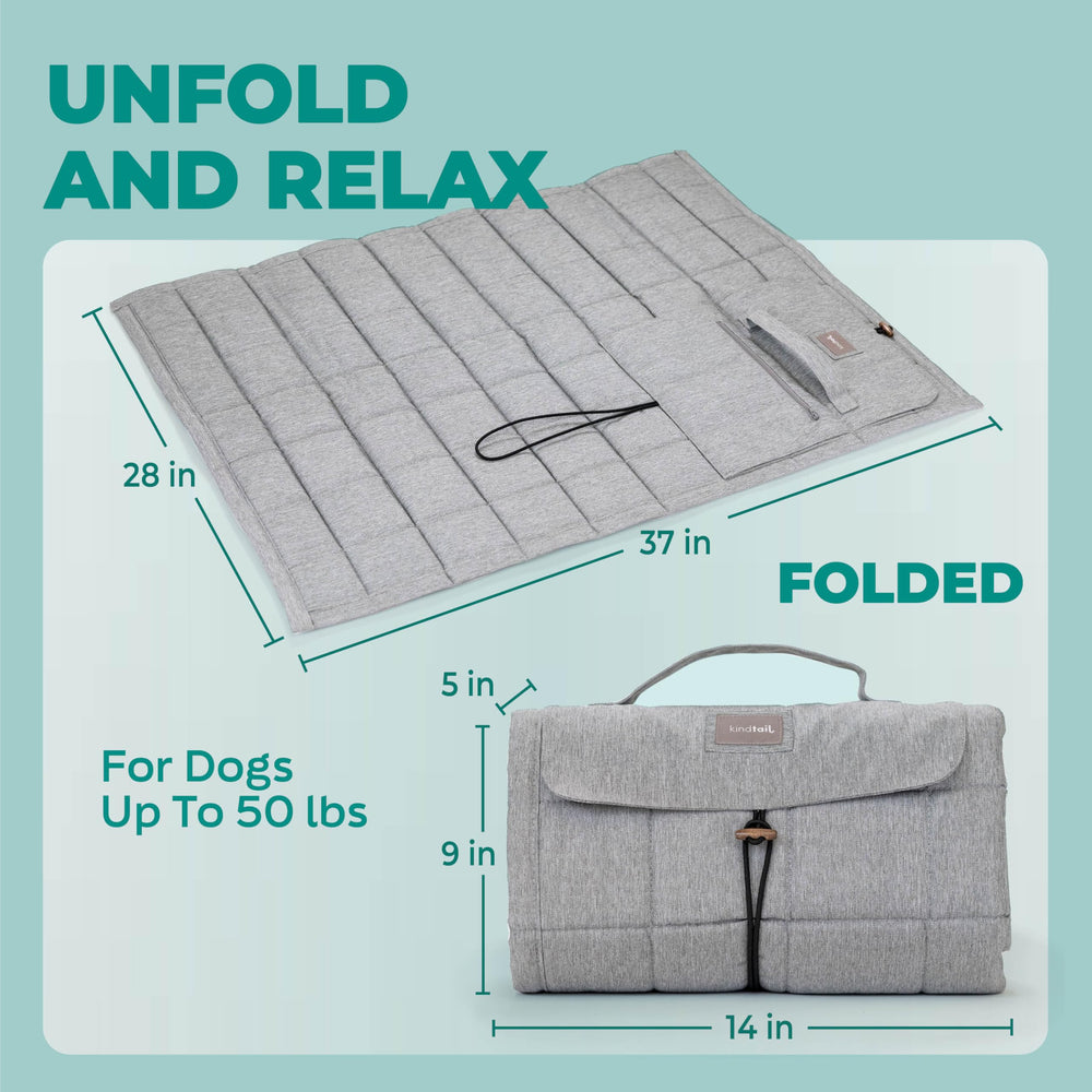KindTail Nomad Nap Mat lightweight material for comfortable travel