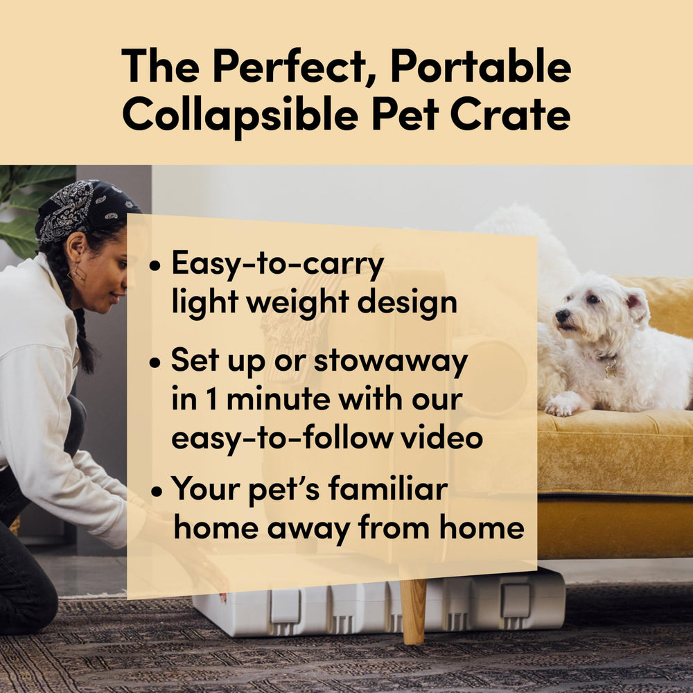 KindTail PAWD crate durable joints and pet-safe materials close-up