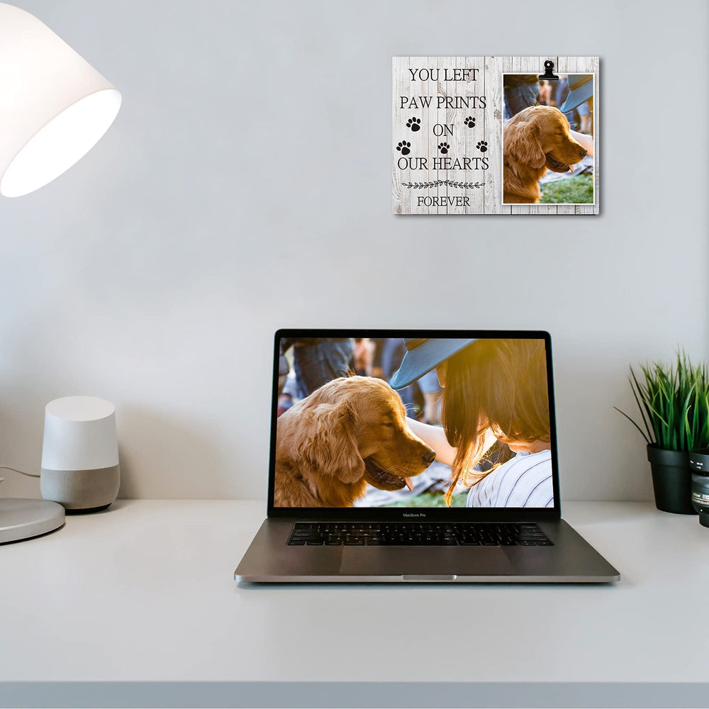 KINGNOW frame shown on a tabletop with folding easel for easy display.