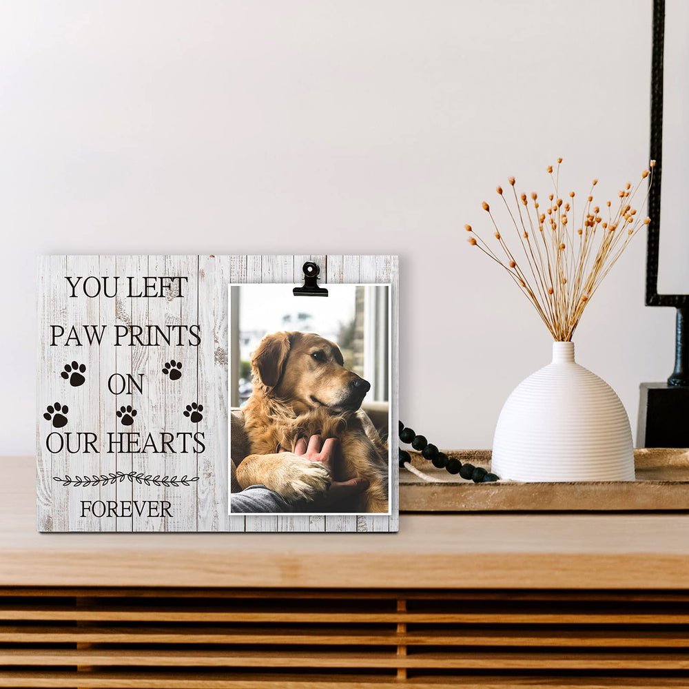 KINGNOW frame includes wall hanger for elegant vertical mounting.