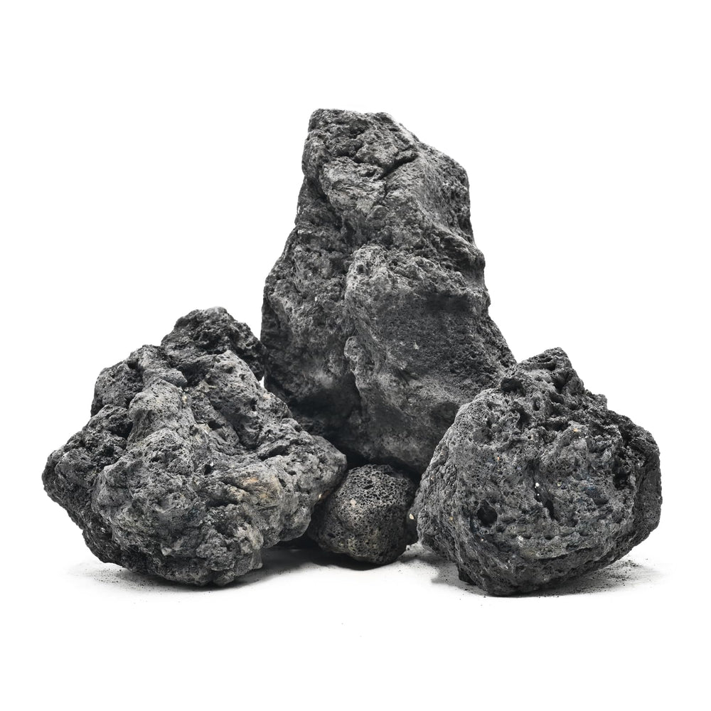 KINGRUI black lava rock aquarium decor enhances natural habitats