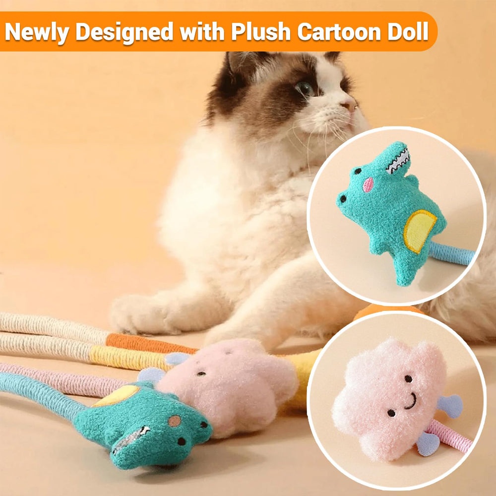 Kingtree cat rope toys 47cm length for safe indoor play