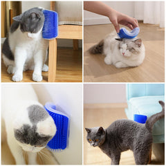 Kingtree two-pack with catnip included to entice cats to grooming sessions.