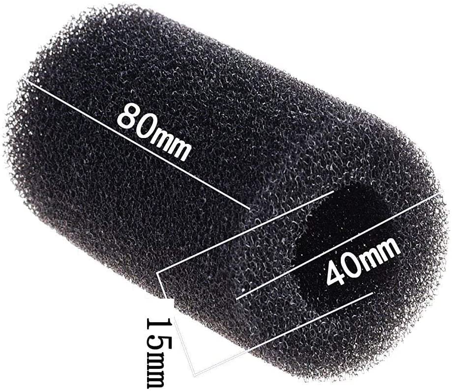 KINMINGZHU pre-filter sponge roll closeup showing dense foam for debris capture.