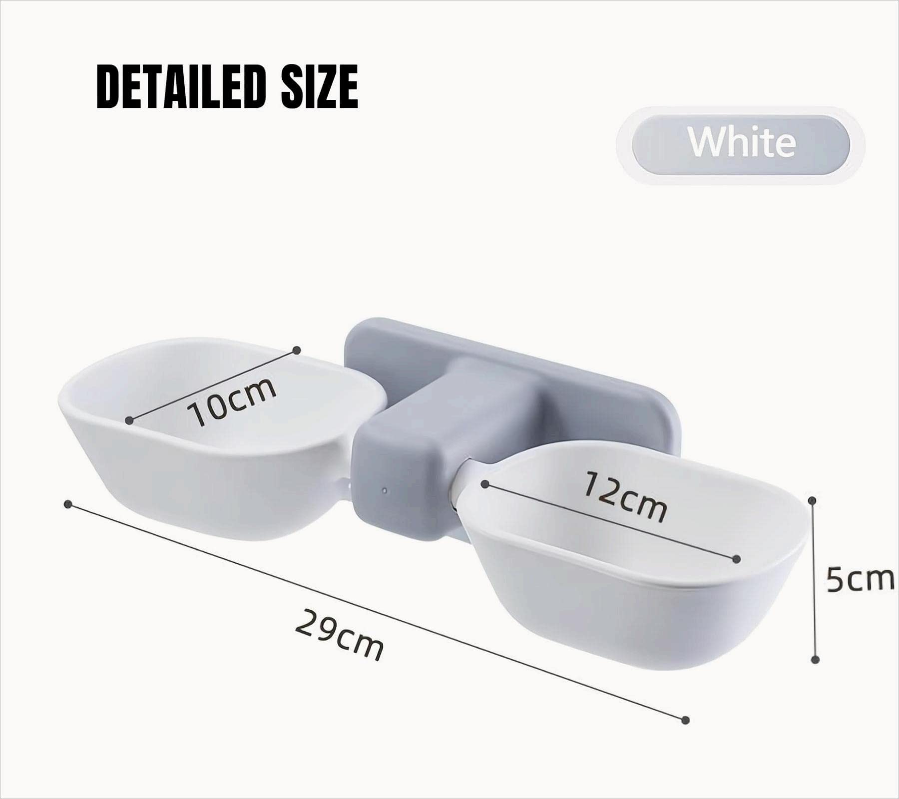 KINTEGOOD frosted PP bowls with durable build in white finish.