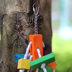 KINTOR beak-grinding toy for parrots supports beak conditioning and boredom relief