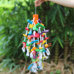 KINTOR parrot toy cage attachment quick-link ensures secure cage placement