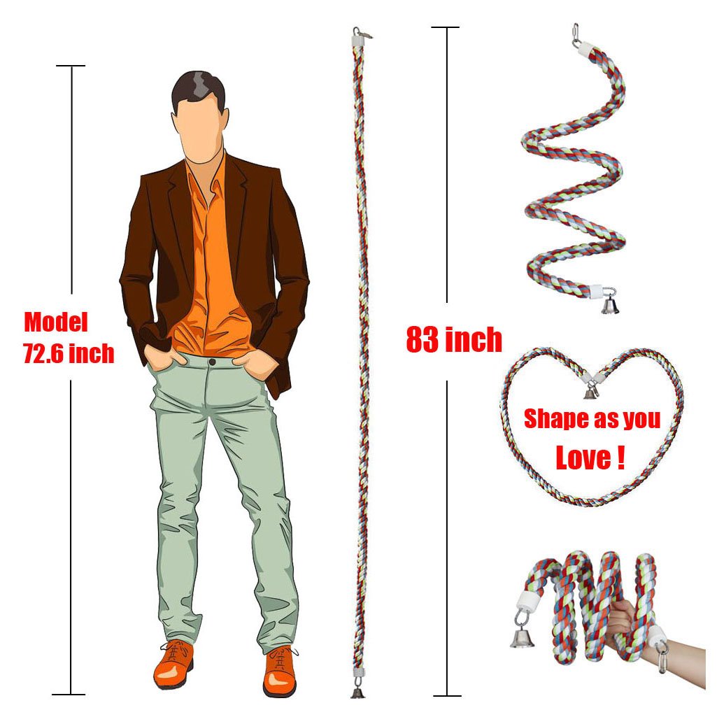 KINTOR rope-bungee perch spiral stretch showcases flexible shape play.