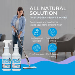 KINZUA Urine B-Gone used as laundry pre-spray for soiled fabrics
