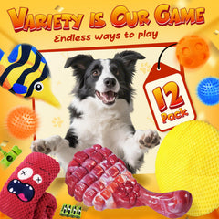 KIPRITII tug toy for interactive play with strong chewers