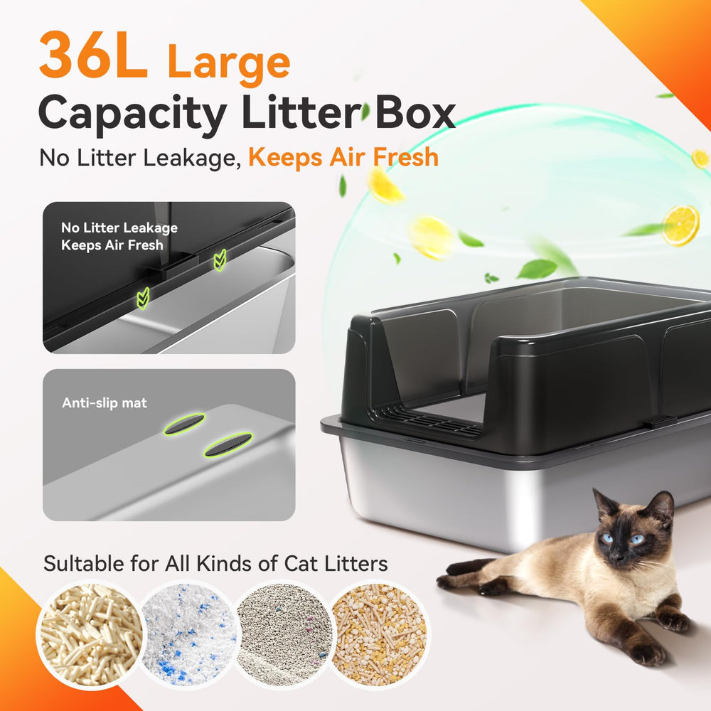 KISENG spacious design supports large cats or multiple pets with comfort.