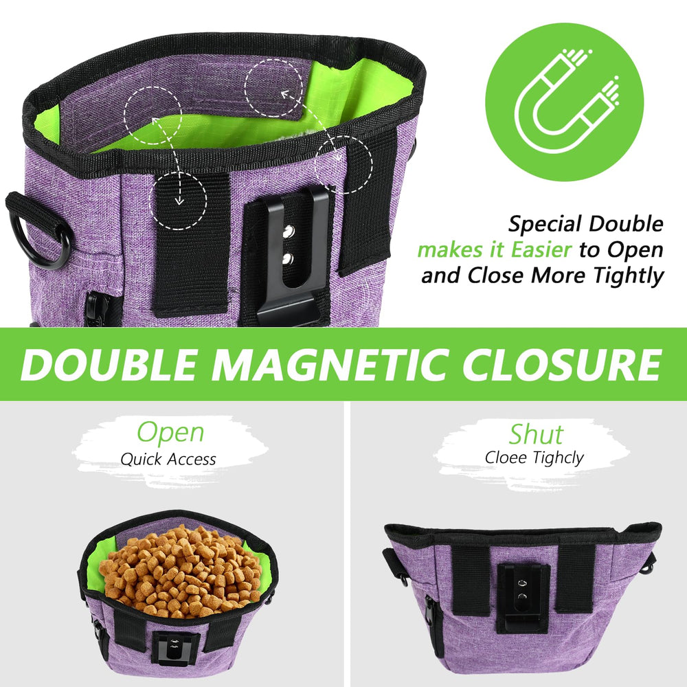 Kissleaf water-resistant material protects treats and gear in wet conditions