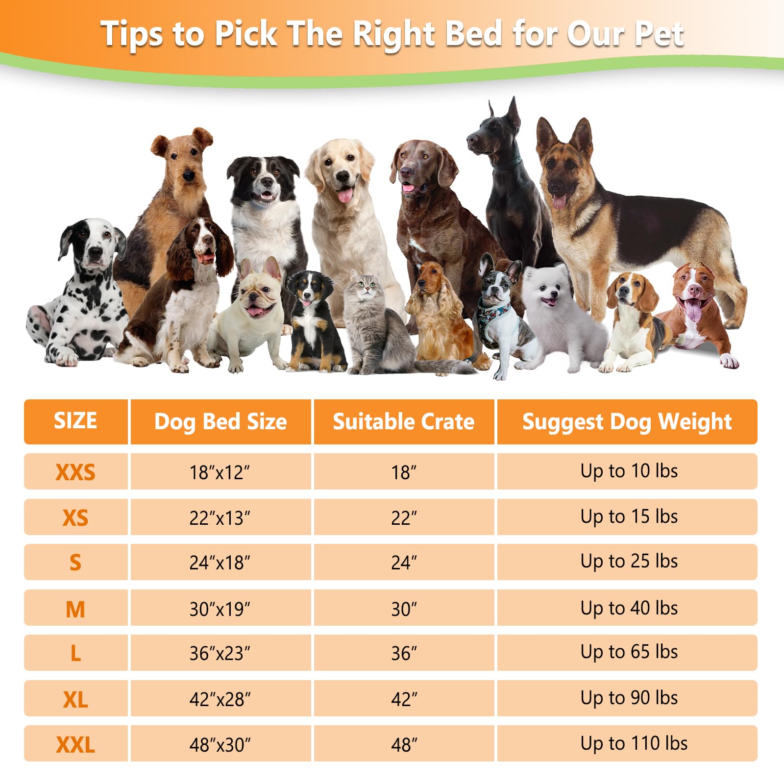 KISYYO orthopedic dog bed large washable-bottom displays easy machine-clean design.