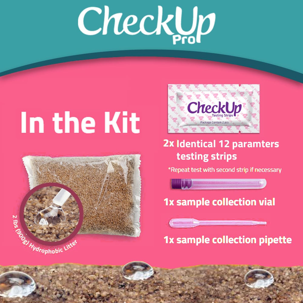 KIT4CAT CheckUp Pro ten-indicator strips monitor essential health markers