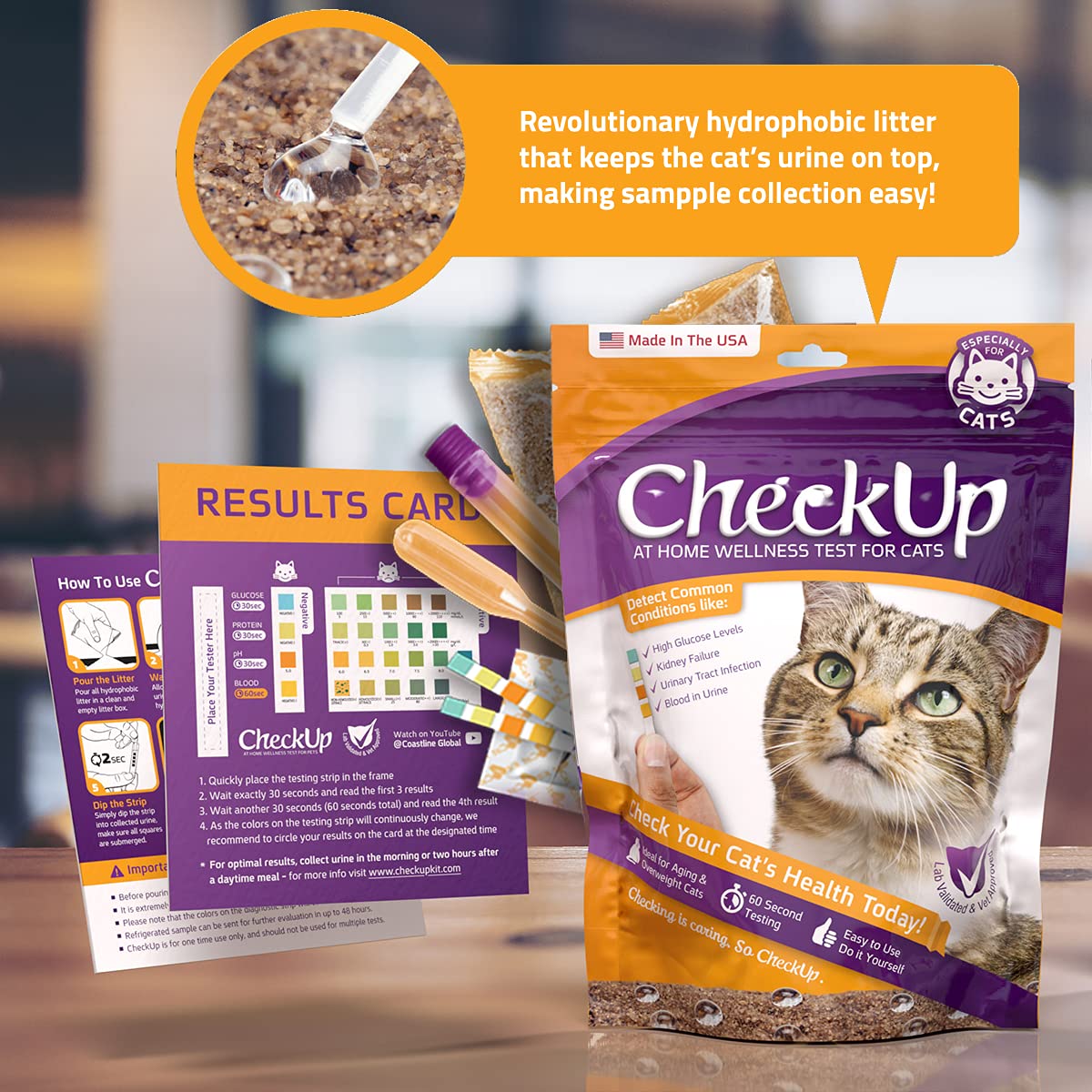 KIT4CAT setup is clean and simple for busy homes.