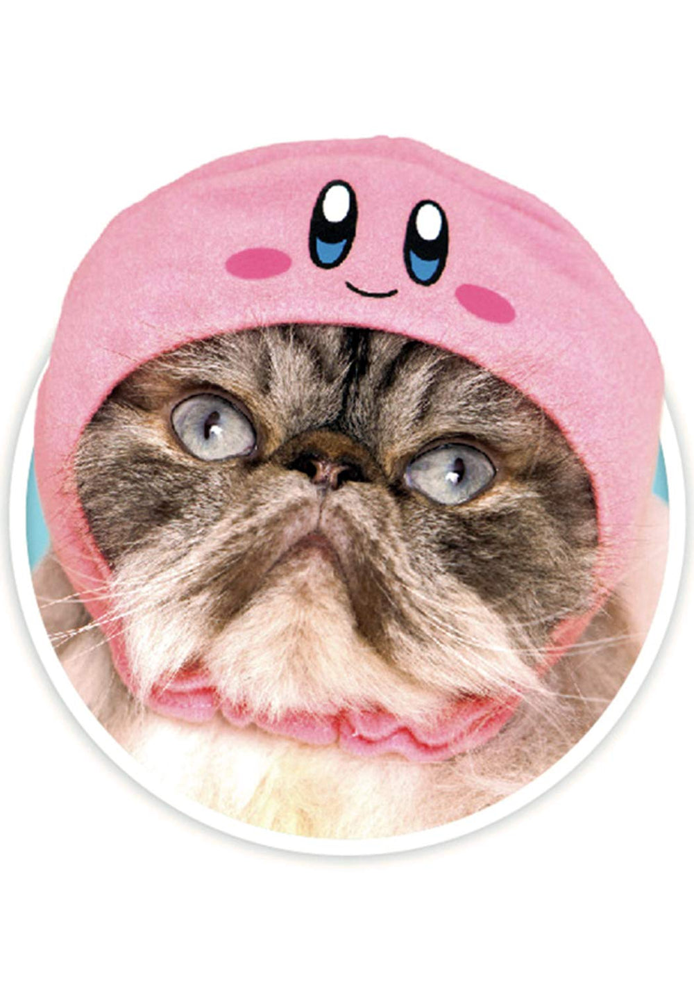 Kitan Club Cat Cap Kirby Content design on a cat for cheerful everyday wear