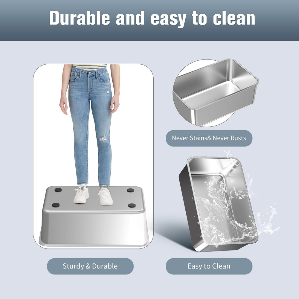 KITCATY included scoop, liner, and urine pads for ready setup