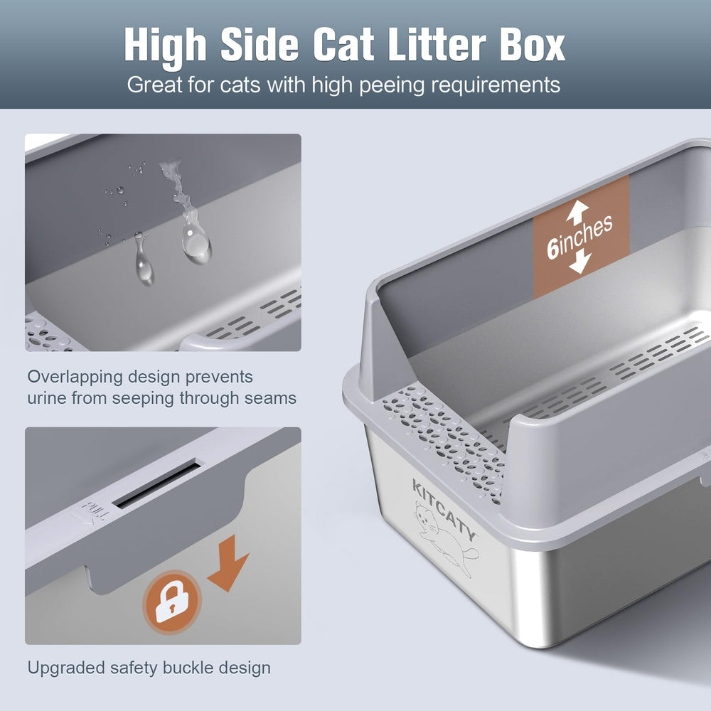 KITCATY leak-proof basin keeps floors clean during use
