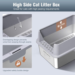KITCATY leak-proof basin keeps floors clean during use
